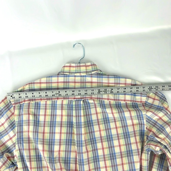 Nautica Long Sleeve Light-Weight Plaid Shirt Men’s Size Large - Multi-Color - Picture 6 of 11